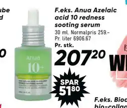 Bilka Anua Azelaic acid 10 redness sooting serum tilbud