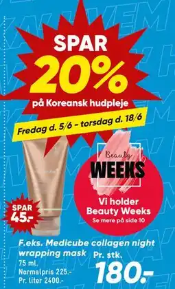Bilka SPAR 20% på Koreansk hudpleje tilbud