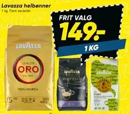 Bilka Lavazza helbønner tilbud