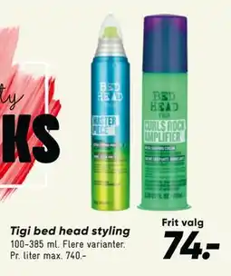 Bilka Tigi bed head styling tilbud