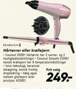 Bilka Hårtørrer eller krøllejern tilbud