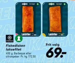 Bilka Fiskedisken laksefilet tilbud