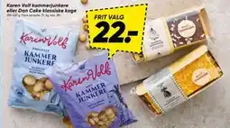 Bilka Karen Volf kammerjunkere eller Dan Cake klassiske kage tilbud