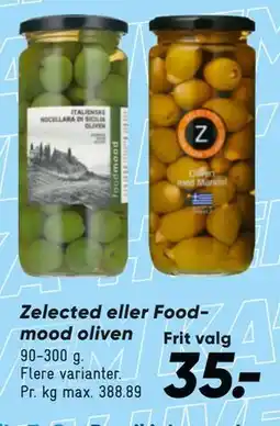 Bilka Zelected eller Foodmood oliven tilbud