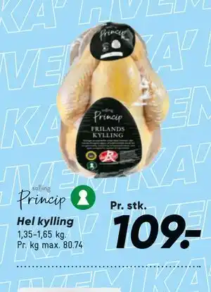 Bilka Hel kylling tilbud