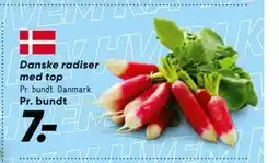 Bilka Danske radiser med top tilbud