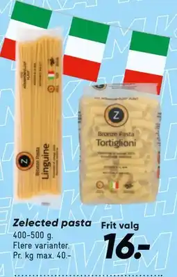 Bilka Zelected pasta tilbud