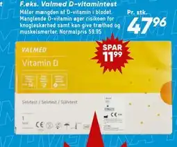 Bilka Valmed D-vitamintest tilbud