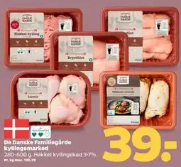 Netto De Danske Familiegårde kyllingemarked tilbud