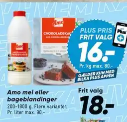 Bilka Amo mel eller bageblandinger tilbud