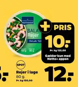 Netto Rejer i lage tilbud