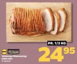 Netto Velsmag ribbenssteg uden ben tilbud