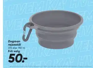 Bilka Dogman rejseskål tilbud