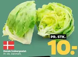 Netto Dansk icebergsalat tilbud