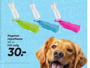 Bilka Dogman rejseflaske tilbud