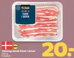 Netto Velsmag dansk flæsk i skiver tilbud