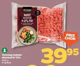 Netto Velsmag hakket oksekød 8-12% tilbud