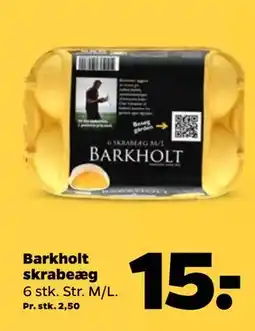 Netto Barkholt skrabeæg tilbud