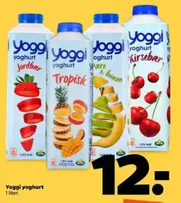 Netto Yoggi yoghurt tilbud