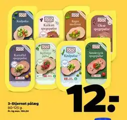 Netto 3-Stjernet pålæg tilbud