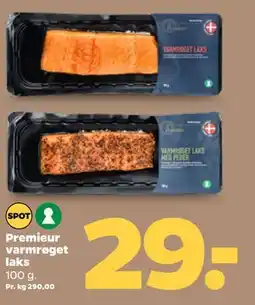 Netto Premieur varmrøget laks tilbud