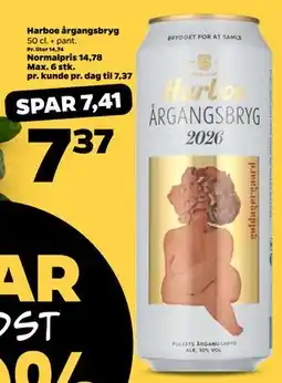 Netto Harboe årgangsbryg tilbud