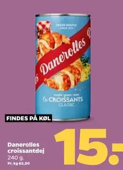 Netto Danerolles croissantdej tilbud