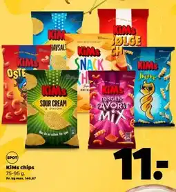 Netto KiMs chips tilbud