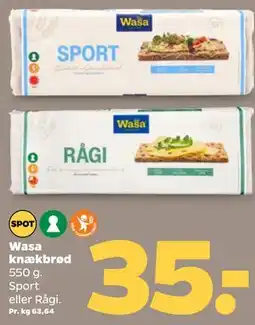 Netto Wasa knækbrød tilbud