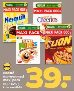Netto Nestlé morgenmad maxi pack tilbud