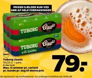 Netto Tuborg classic tilbud