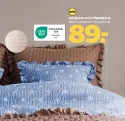 Netto Gavlpude med flæsekant tilbud