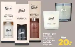 Netto Duftlys i glas tilbud