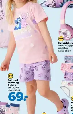 Netto Sæt med shorts og T-shirt tilbud