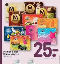 REMA 1000 Premier Is eller Magnum iskasse tilbud
