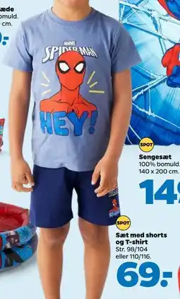 Netto Sæt med shorts og T-shirt tilbud