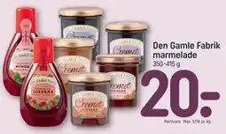 REMA 1000 Den Gamle Fabrik marmelade tilbud