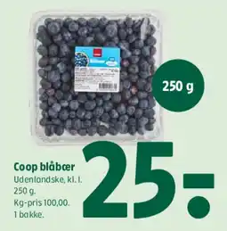Coop 365 Coop blåbær tilbud