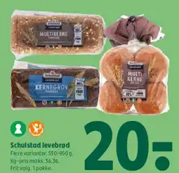 Coop 365 Schulstad levebrød tilbud