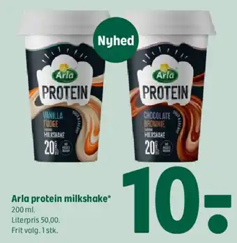 Coop 365 Arla protein milkshake tilbud