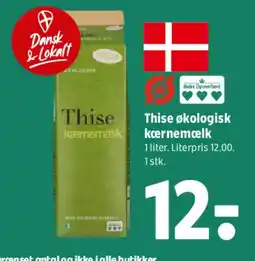 Coop 365 Thise økologisk kærnemælk tilbud