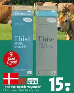 Coop 365 Thise jersey letmælk / jersey minimælk (økologisk) tilbud