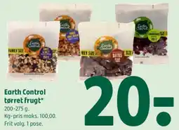 Coop 365 Earth Control tørret frugt tilbud