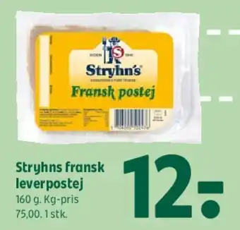 Coop 365 Stryhns fransk leverpostej tilbud