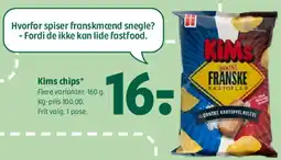 Coop 365 Kims chips tilbud