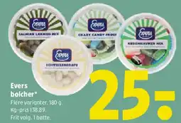 Coop 365 Evers bolcher tilbud