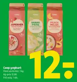 Coop 365 Coop yoghurt tilbud