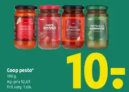 Coop 365 Coop pesto tilbud