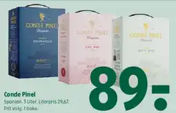 Coop 365 Conde Pinel (bag-in-box) tilbud
