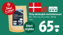 Coop 365 Thise økologisk tapasost eller blue tilbud